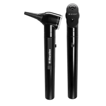 Riester Otoskop og Oftalmoskop sæt, LED 3,7V - Diagnostik